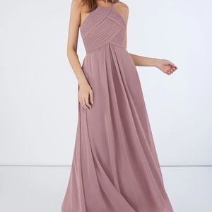 Azazie Ginger Dusty Rose Bridesmaid